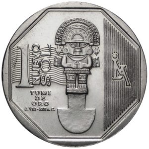 UN NUEVO SOL - TUMI DE ORO (UNC)