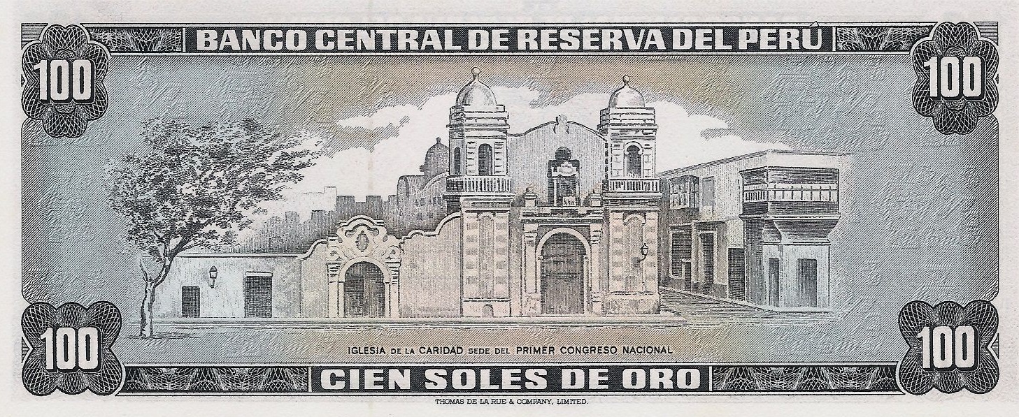CIEN SOLES DE ORO - HIPÓLITO UNANUE (CIRC) - Imagen 3