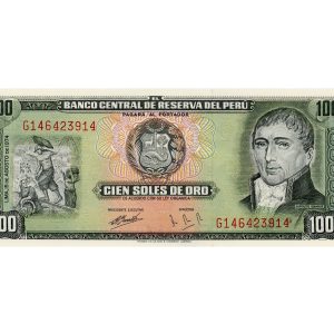 CIEN SOLES DE ORO - HIPÓLITO UNANUE (CIRC)