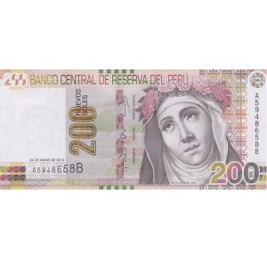 DOSCIENTOS NUEVOS SOLES - SANTA ROSA DE LIMA (UNC)