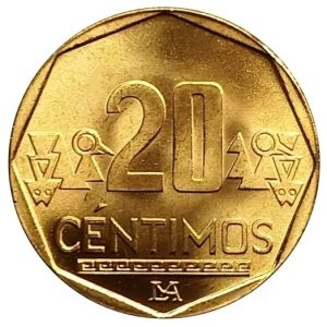 VEINTE CÉNTIMOS – CIUDADELA CHAN CHAN (UNC)