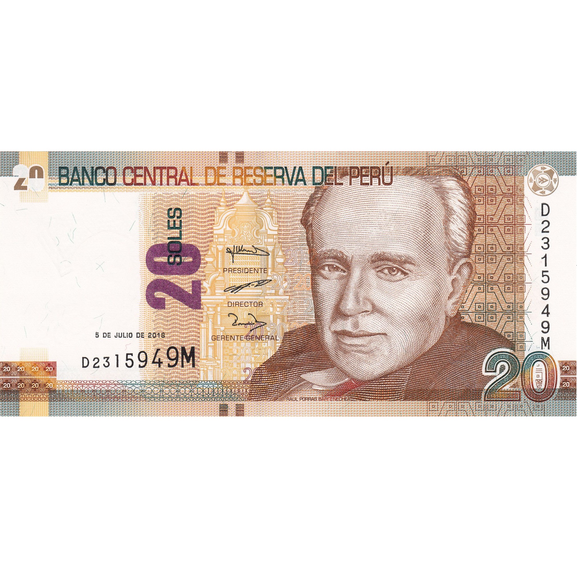 VEINTE SOLES - RAÚL PORRAS BARRENECHEA (UNC)