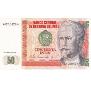 50 INTIS - NICOLÁS DE PIÉROLA (UNC)
