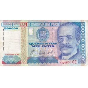 500000 INTIS - RICARDO PALMA (UNC)