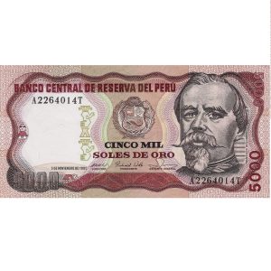 CINCO MIL SOLES DE ORO - FRANCISCO BOLOGNESI _ VARIANTE (CIRC)