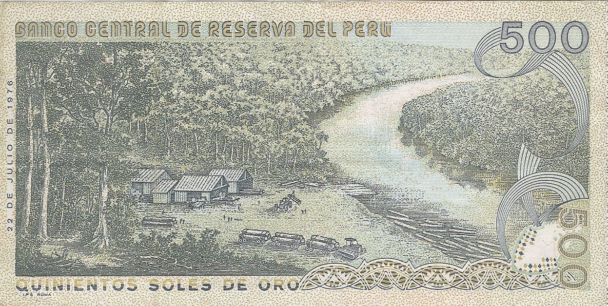 QUINIENTOS SOLES DE ORO - JOSÉ ABELARDO QUIÑONES (CIRC) - Imagen 3