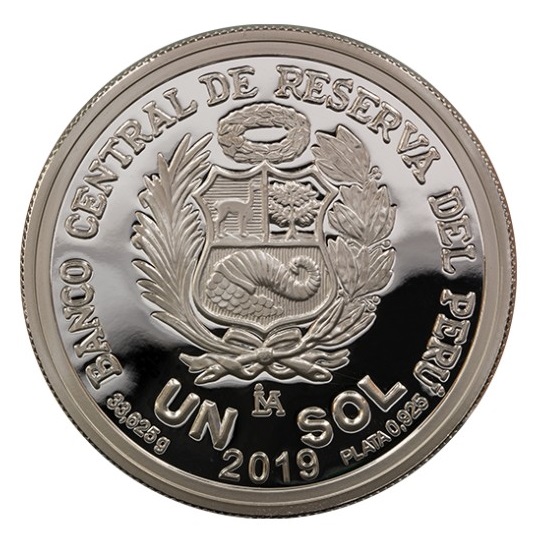UN SOL - CENTENARIO DEL FALLECIMIENTO DE RICARDO PALMA (UNC) - Imagen 2