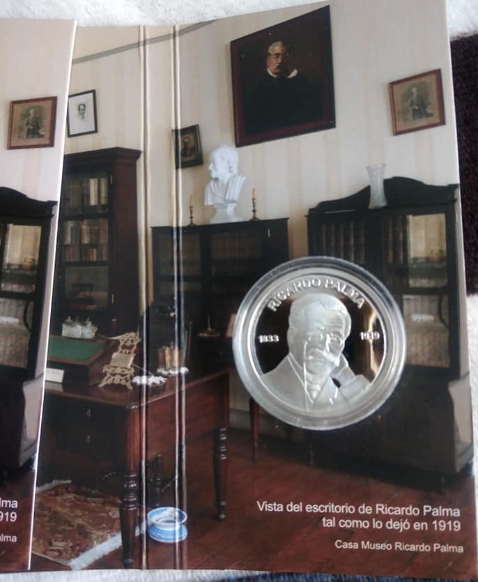 UN SOL - CENTENARIO DEL FALLECIMIENTO DE RICARDO PALMA (UNC) - Imagen 3