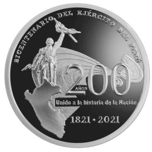 UN SOL - BICENTENARIO DEL EJÉRCITO DEL PERÚ (UNC)