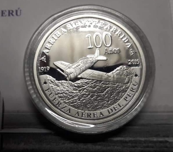 UN SOL - CENTENARIO DE LA FUERZA AÉREA DEL PERÚ (UNC) - Imagen 3