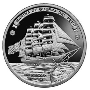 UN SOL - BICENTENARIO DE LA MARINA DE GUERRA DEL PERÚ (UNC)