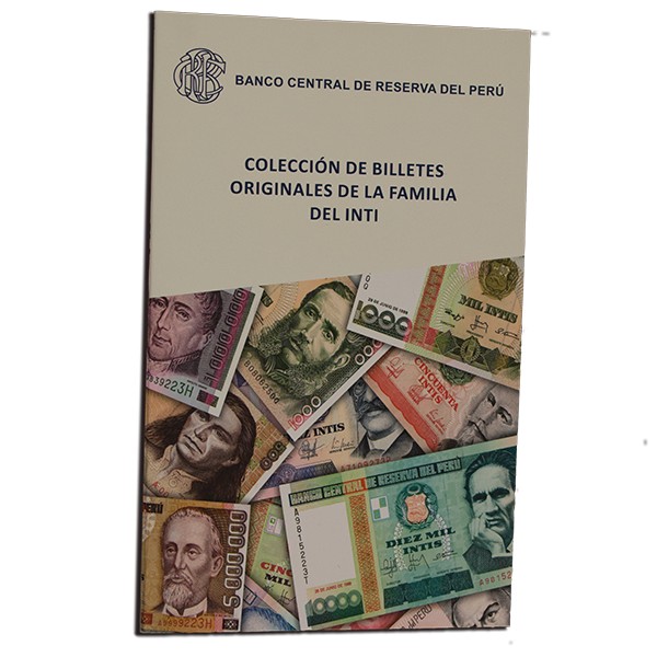 COLECCIONADOR DE BILLETES EN INTIS CON BILLETES UNC
