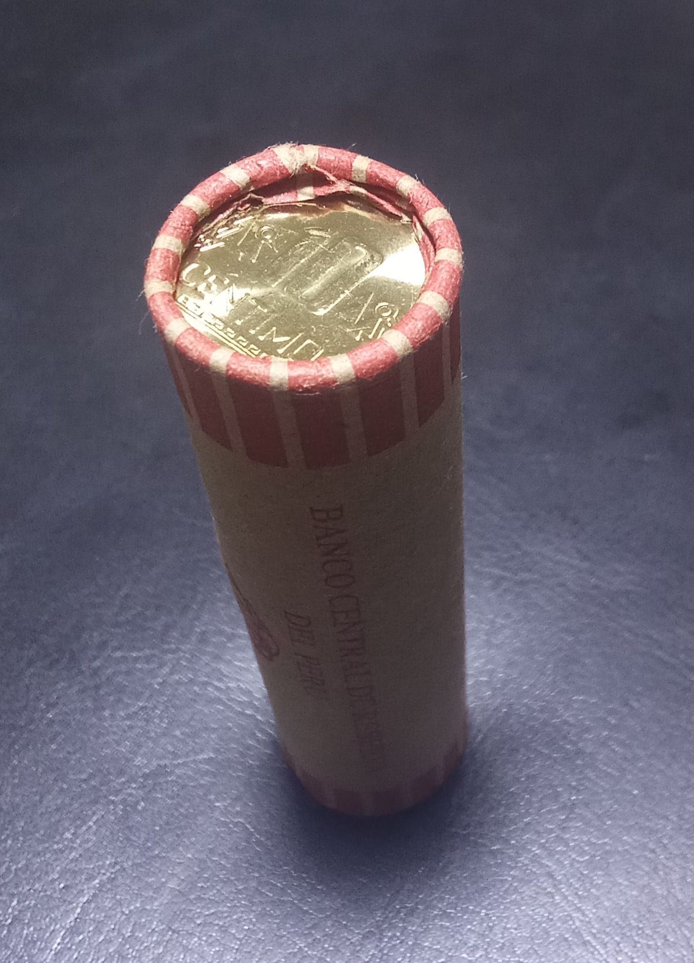 CARTUCHO x 50 MONEDAS DE DIEZ CÉNTIMOS – CIUDADELA CHAN CHAN (UNC)