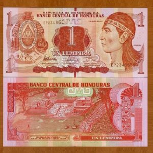 HONDURAS- 1 LEMPIRA 2012 (UNC)