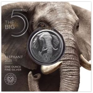 SUDÁFRICA - BIG FIVE II ELEFANTE 5 RAND (UNC)