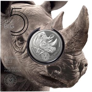 SUDÁFRICA - BIG FIVE II RHINO 5 RAND (UNC)