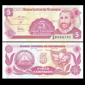 NICARAGUA - 5 CENTAVOS DE CÓRDOBA (UNC)