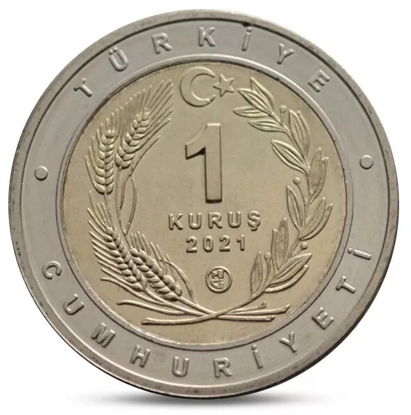 TURQUÍA - 1 KURUS CARACAL (UNC) - Imagen 2