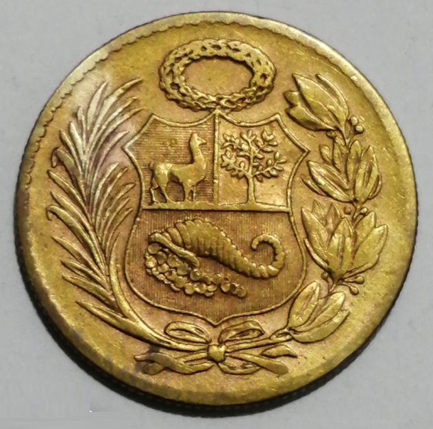 1/2 SOL DE ORO PAGARA AL PORTADOR 1935 - 1965 - Imagen 2