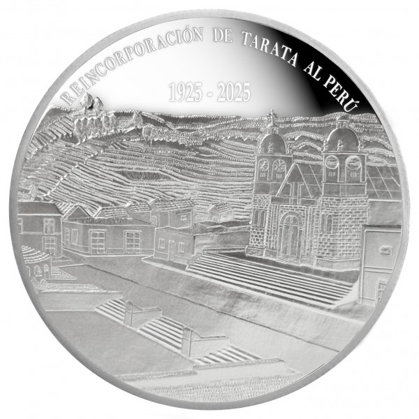 UN SOL - CENTENARIO DE LA REINCORPORACIÓN DE LA PROVINCIA DE TARATA AL PERÚ (UNC) - Imagen 2